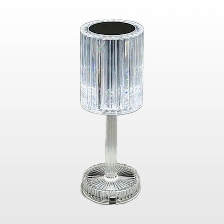PrismCascade – Crystal LED Table Lamp