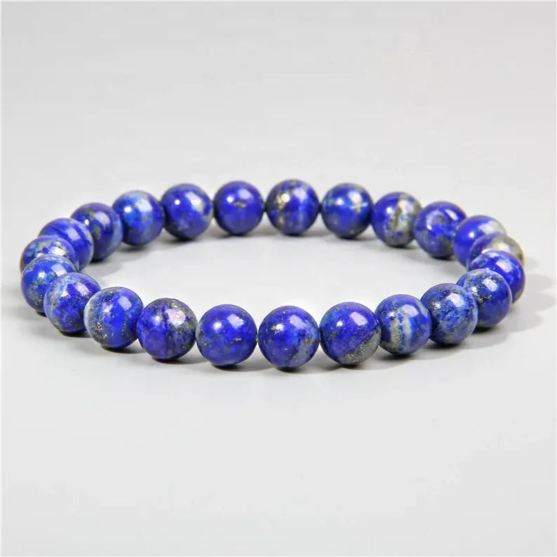 Wisdom, Truth, Power – Lapis Lazuli Bracelet
