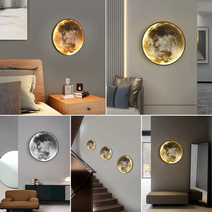 LunaLux – Dimmable Moon Wall Lamp
