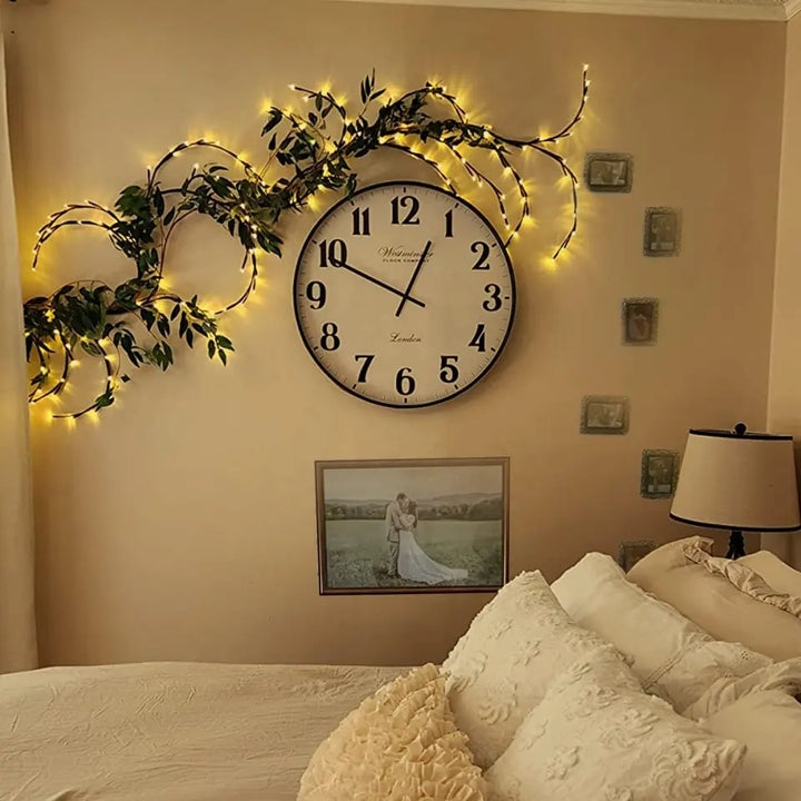 Sparkly Willow Vine – Wall Decor LED Lamp