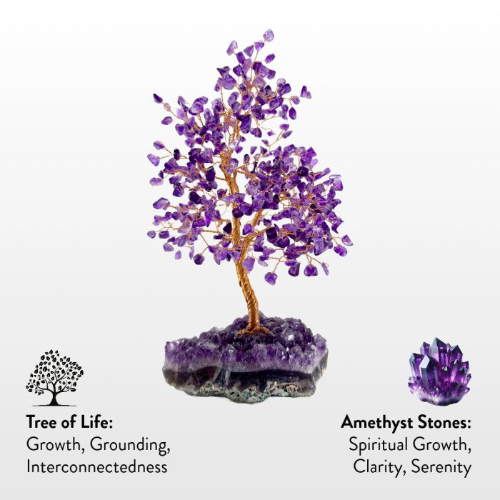 Spiritual Haven – Amethyst Tree of Life
