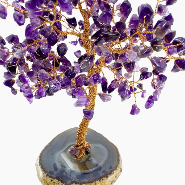 Tranquil Oasis – Amethyst Crystal Tree of Life