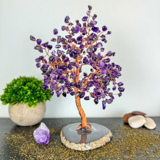 Tranquil Oasis – Amethyst Tree of Life
